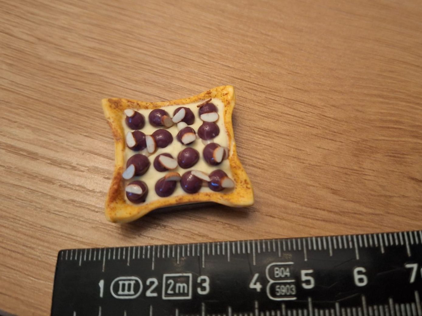 Case e mobili per bambole: Handmade Kirschenwähe – Nuovo (secondo la descrizione) da Zürich venduto da HandmadeTinyFood 1