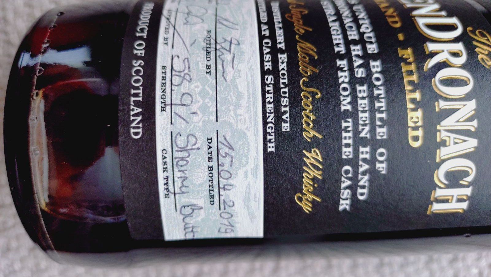 Glendronach Spirituosen: GlenDronach Hand Filled Cask #219, 26y – Neu und originalverpackt aus Grüningen von Stargazer 2