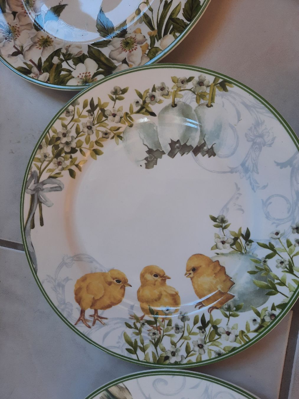 Piatti: 6 anciennes ASSIETTES à dessert – Usato da Le Locle venduto da marylise01 1