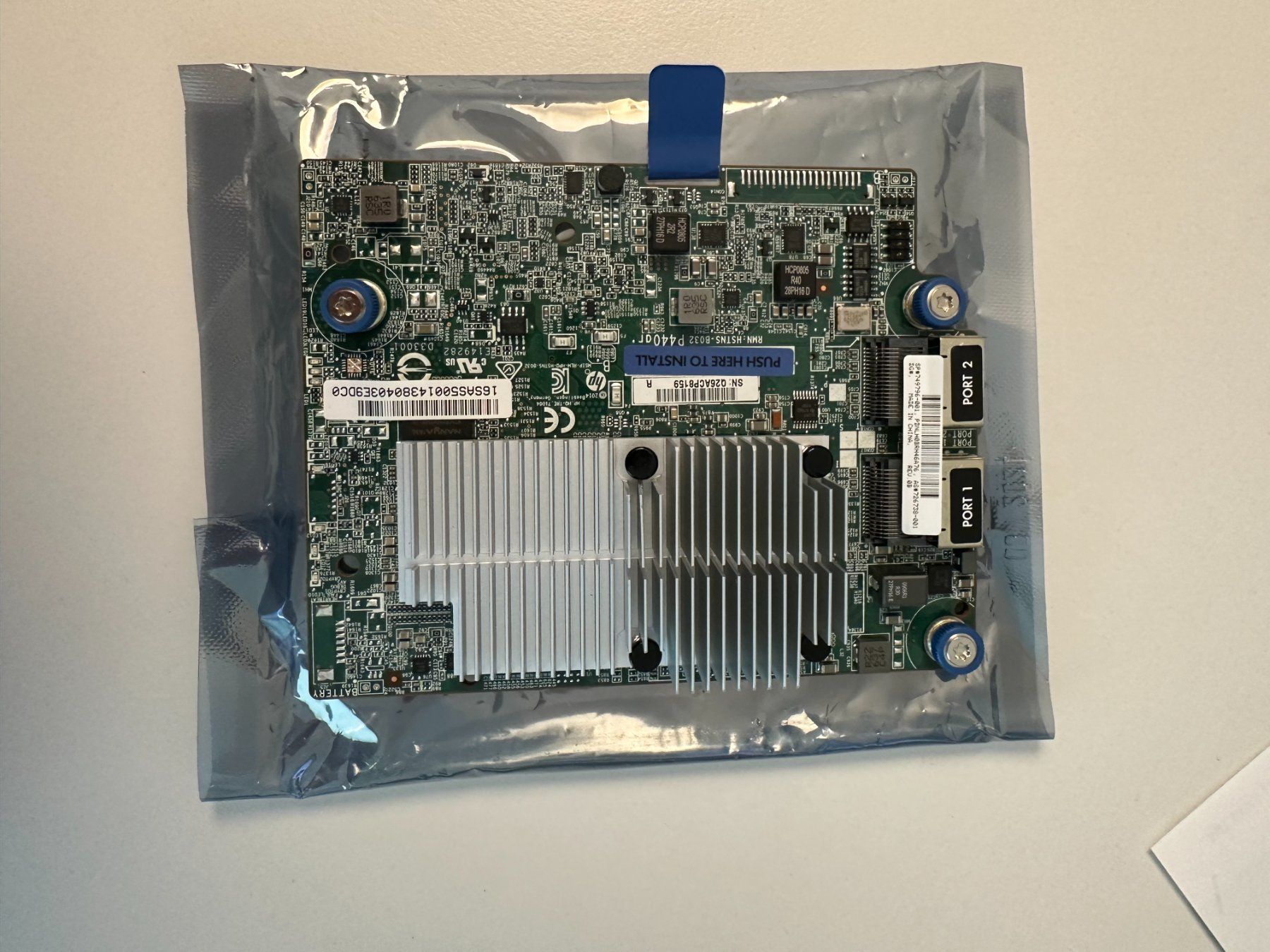 Hewlett Packard Server: HP Smart Array P440ar Controller 2GB 749796-001 / 786760-001 – Usato da Münsingen venduto da Hanibal26