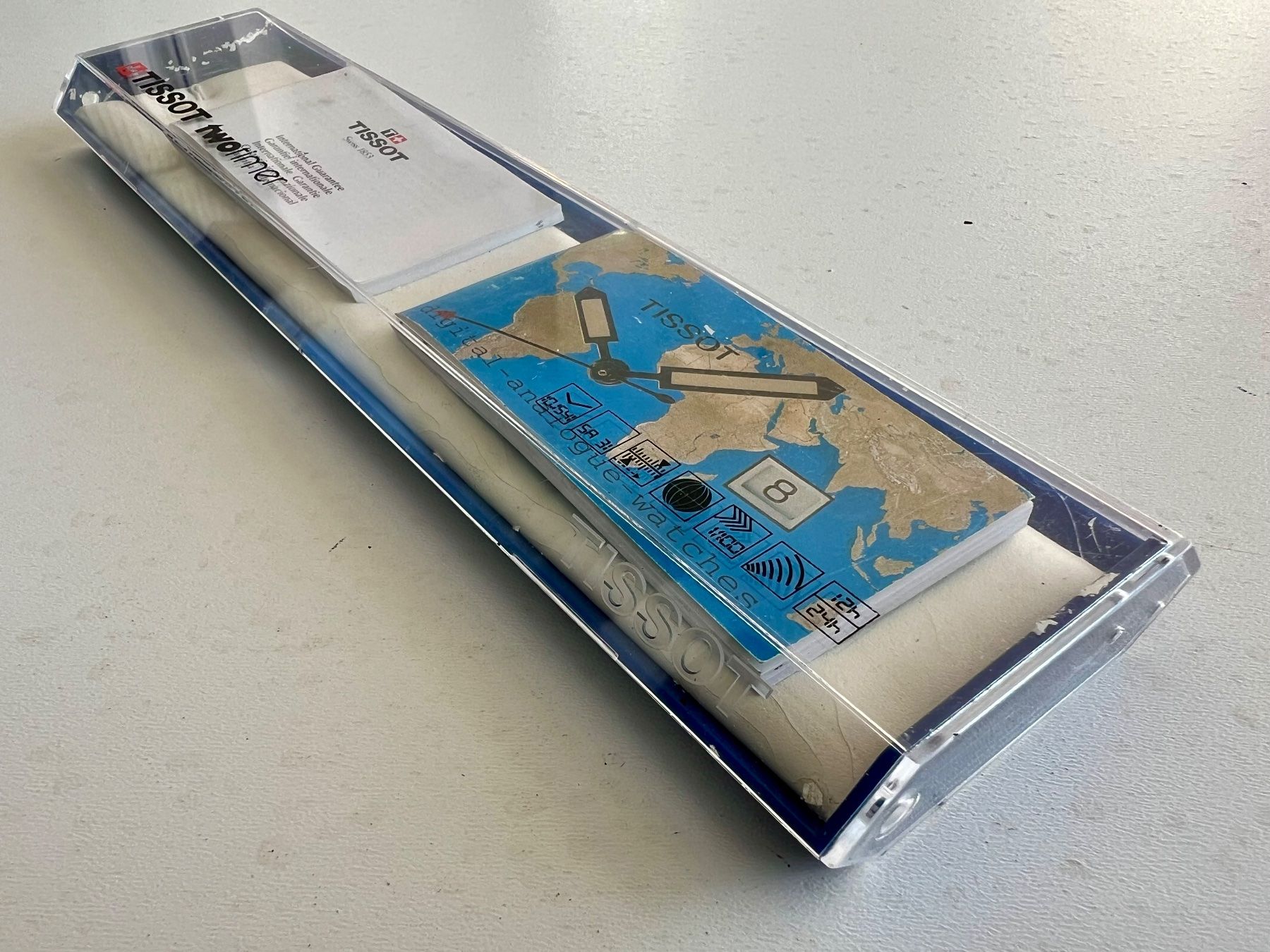 Tissot Orologi: TISSOT « two timer » long box with original instructions – Usato da Mont-sur-Lausanne venduto da vmi_ym5l 3