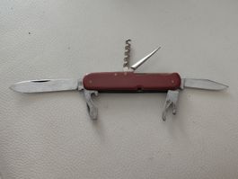 Taschenmesser mit Pfauen Timestamp Rot Rostfrei Inox 5 Funkt