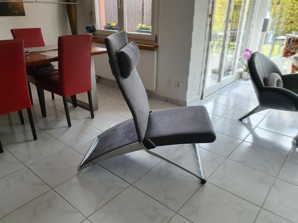 Sedie a sdraio: Interprofil X-Chair Nubukleder – Nuovo (secondo la descrizione) da Neunkirch venduto da internet-shop 2