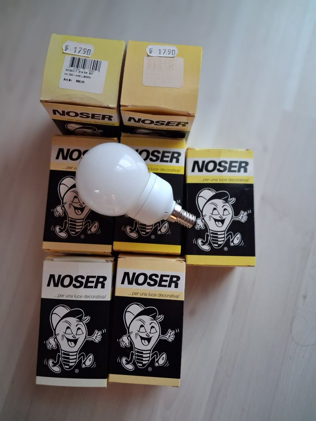 Lampen: 7 X SPARLAMPE 5 WATT     E 14 – Neu und originalverpackt aus langnau von Santos1411