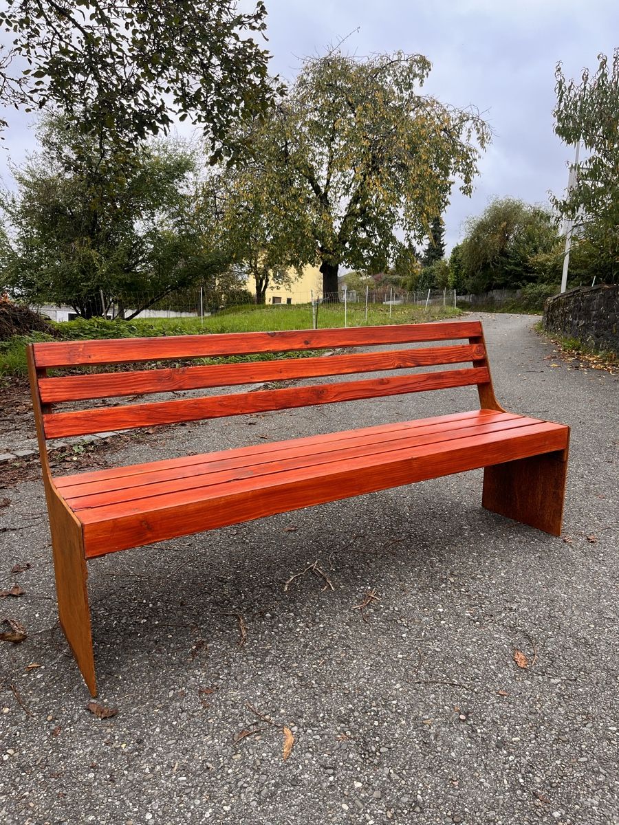 Panchine: Sitzbank massiv nach Mass – Nuovo (secondo la descrizione) da Oberwil-Lieli venduto da metal-works