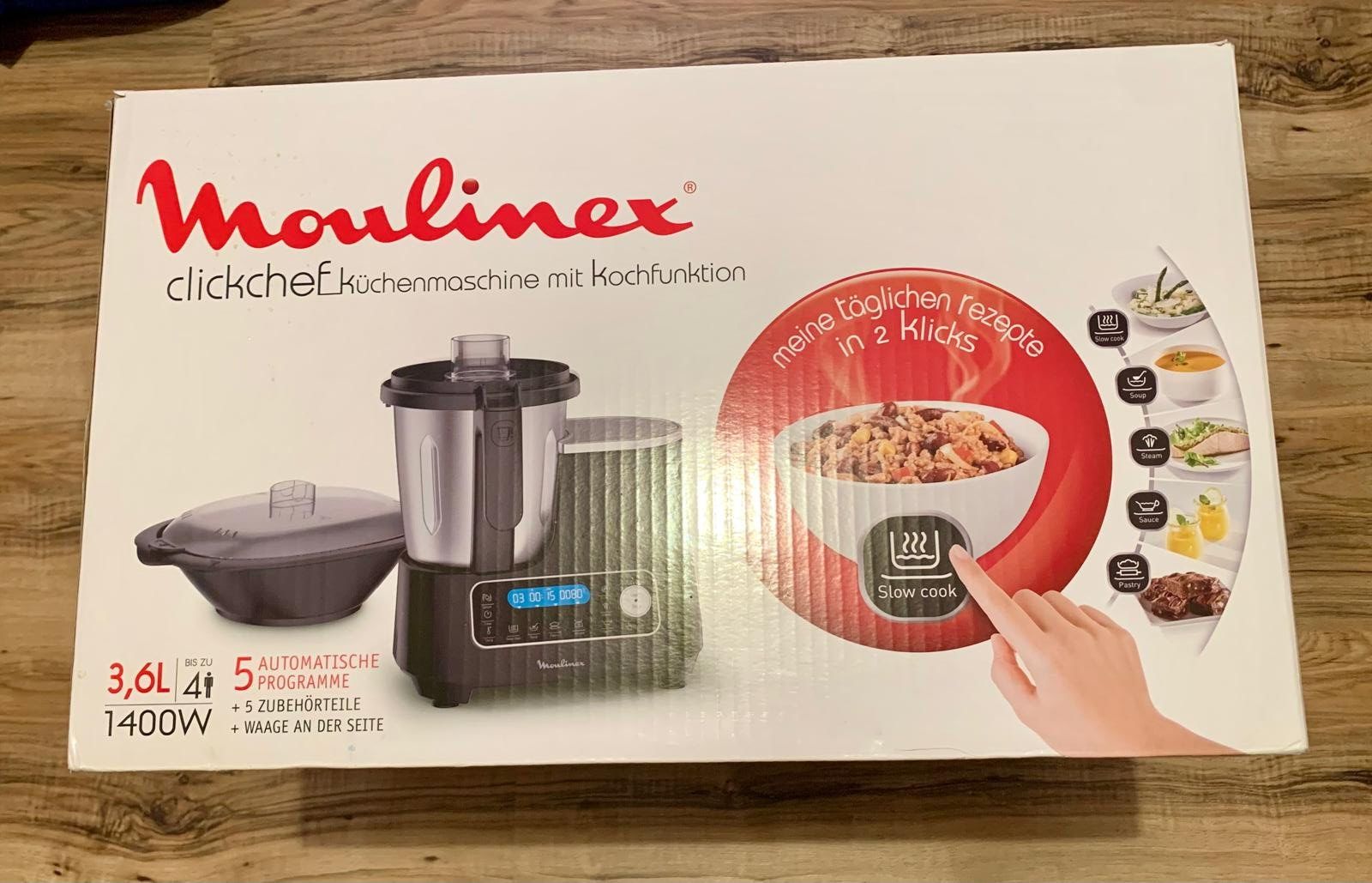 Moulinex Elettrodomestici da cucina: Küchenmaschine mit Kochfunktion neu – Nuovo e nell'imballaggio originale da Münchwilen TG venduto da Caroline_T.