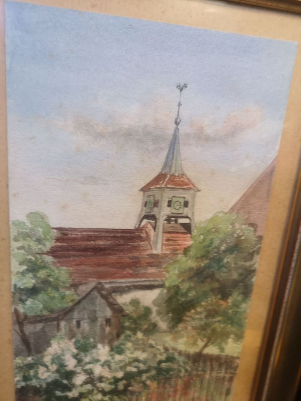 Dipinti: AQUARELLE SIGNÉE ET DATÉE – Usato da Genève venduto da Qanil77 1