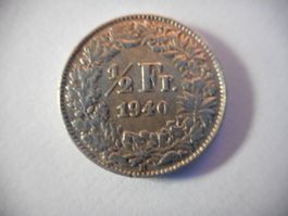 50 Rp. 1940 silber