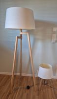 Set aus Stehlampe und Nachttisch-Lampe