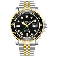 🇺🇸 Herrenuhr ® Stührling New York Gold Silber Schwarz NEU