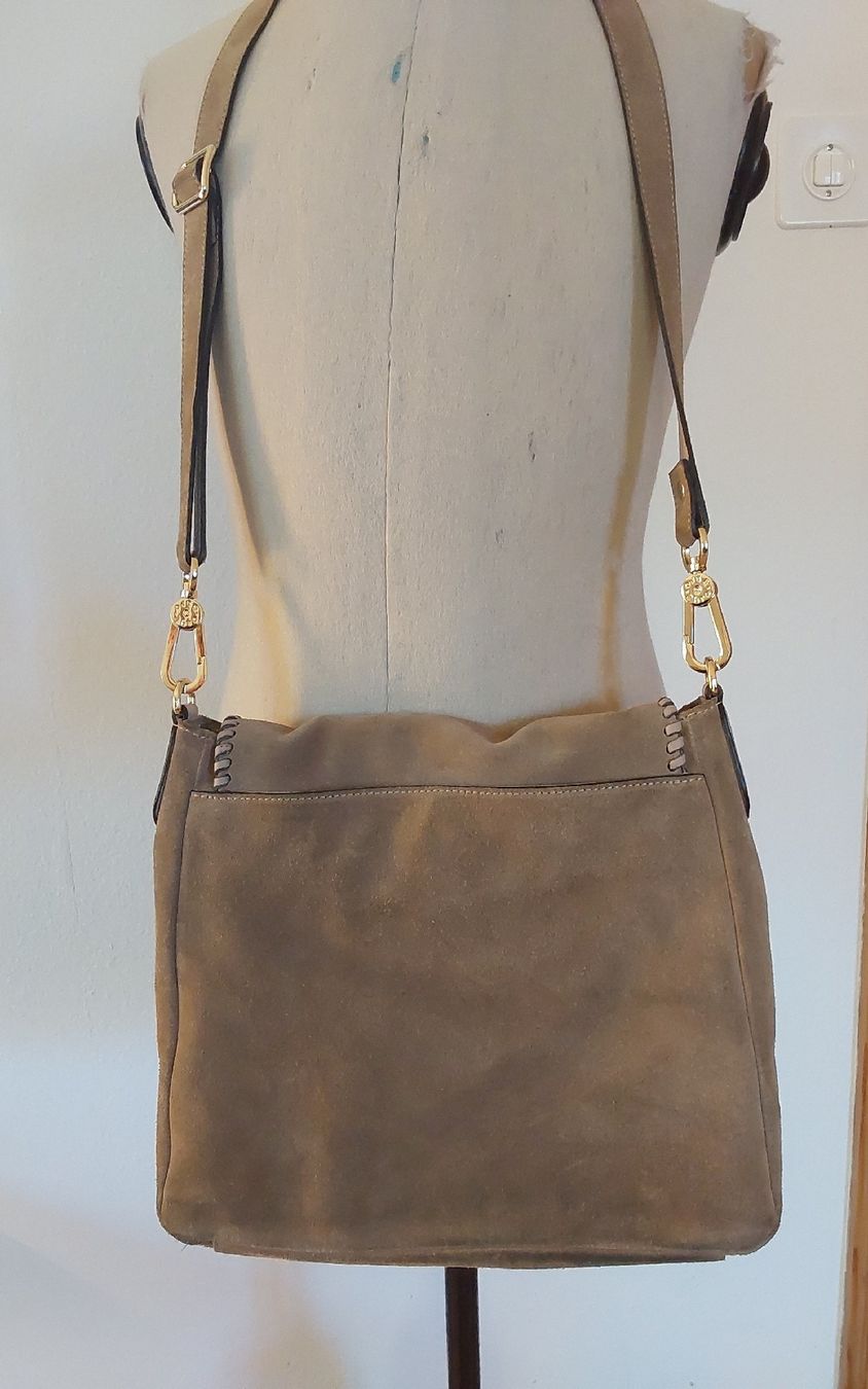 Abro Borse da donna: Wildledertasche Abro beige – Usato da Köniz venduto da scopello12 1