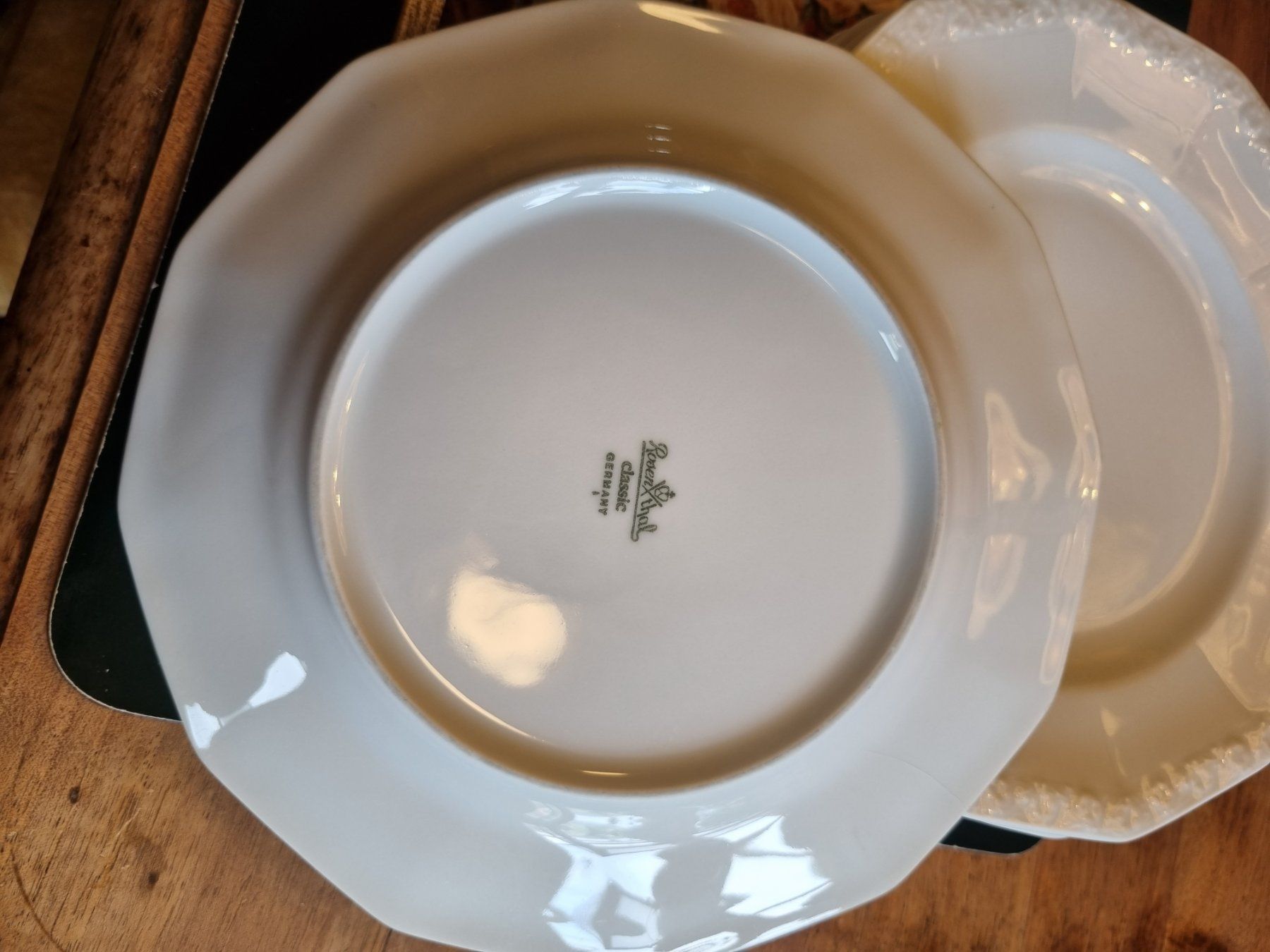 Rosenthal Teller: Rosenthal Maria Weiss 6 Dessertteller – Gebraucht aus Scharnachtal von devin03 4