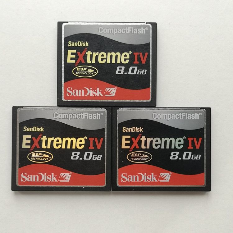 SANDISK COMPACT FLASH CARD 8GB Kaufen auf Ricardo