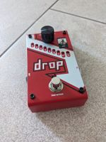 Digitech Drop Polyphonic Pitch Shifter Effektpedal neuwertig