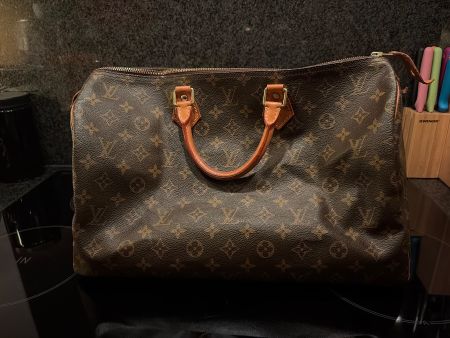 Louis Vuitton Reisetasche, Speedy 35, Monogram Canvas, Top!