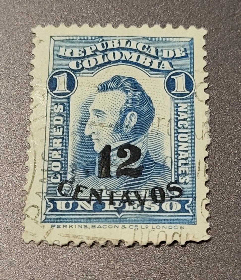 Tous les timbres: Kolumbien 1935 alte briefmarke – D'occasion à St Gallen par Stampsalshobby