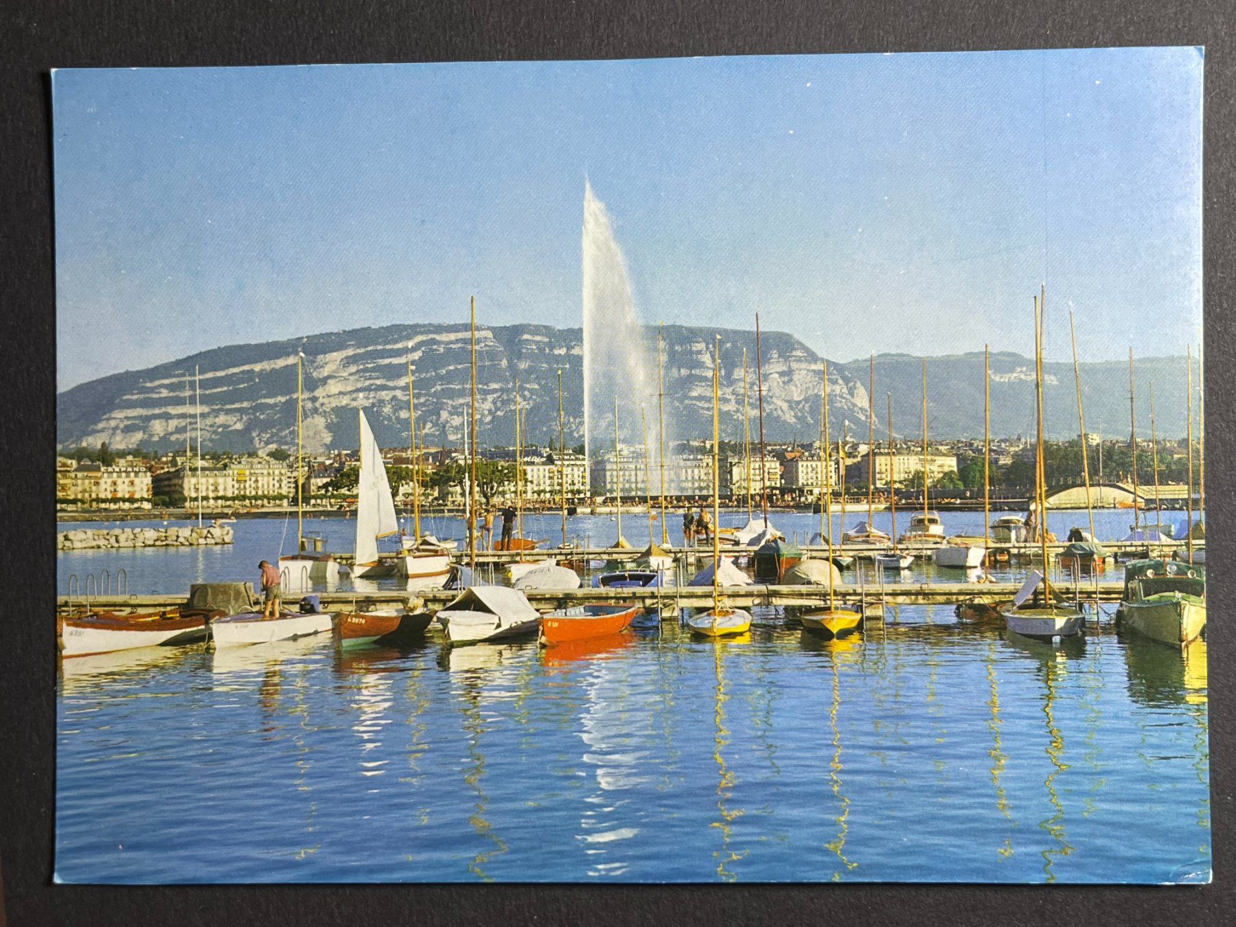 Cartoline postali: Genf et le Salève – Usato da Steg VS venduto da danwer74