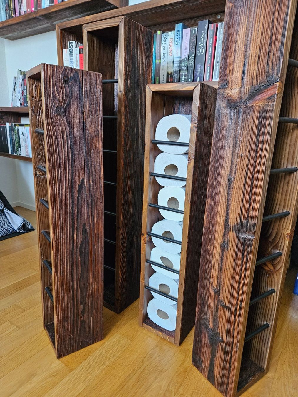 WC: Altholz WC - Rollenhalter – Nuovo e nell'imballaggio originale da Thun venduto da Wood-Art 9