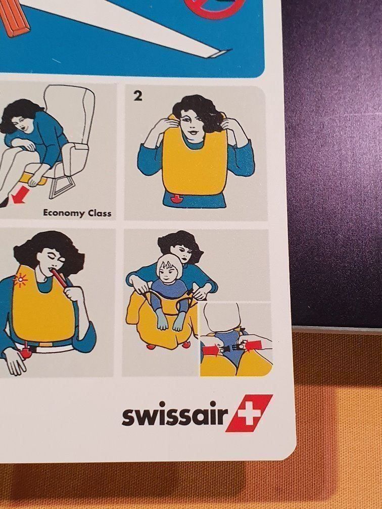 Cartoline: SWISSAIR SAFETY CARD MD-11 – Usato da Glattfelden venduto da hbct 2