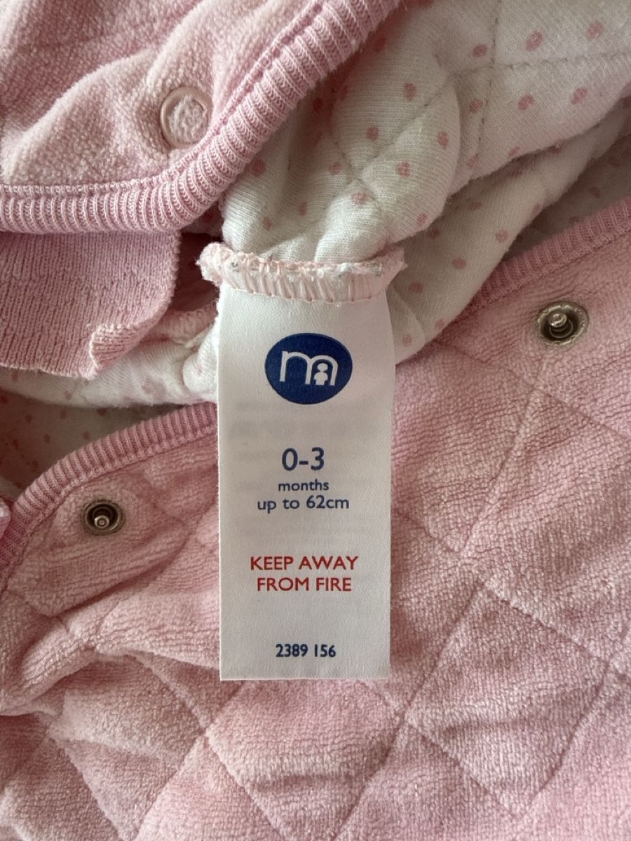 Pagliaccetti: Rosa Baby Overall, 0-3 Monate  – Usato da St. Gallen venduto da gat_kp29 5