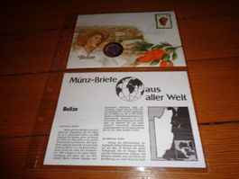 Münzbrief Belize