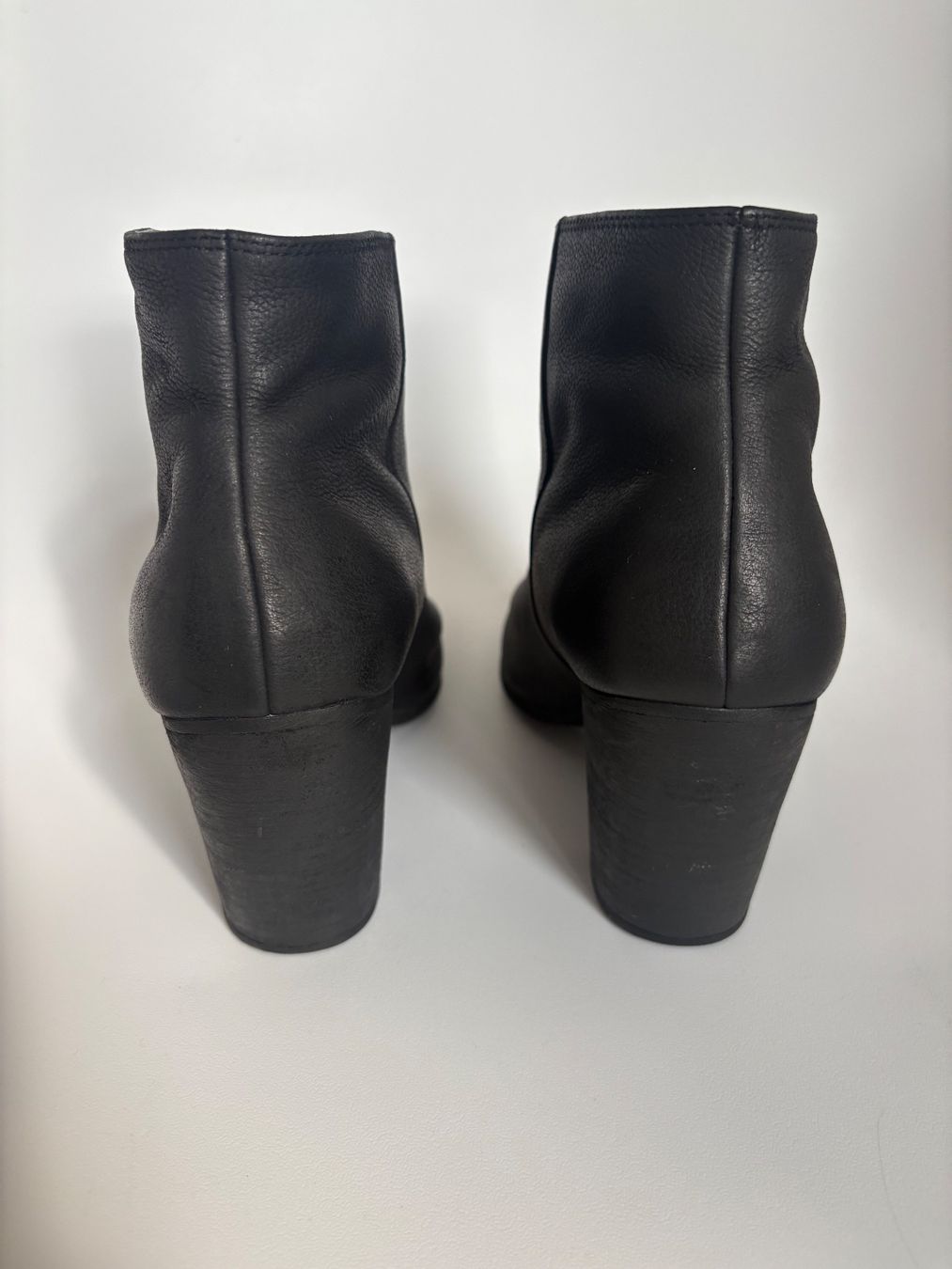 Scarpe da donna: Schwarze Stiefeletten, Echt Leder, Grösse 38 – Usato da Wetzikon ZH venduto da Bimbo33 3