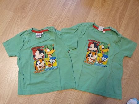 2 T - Shirts 74/80 & 86/92