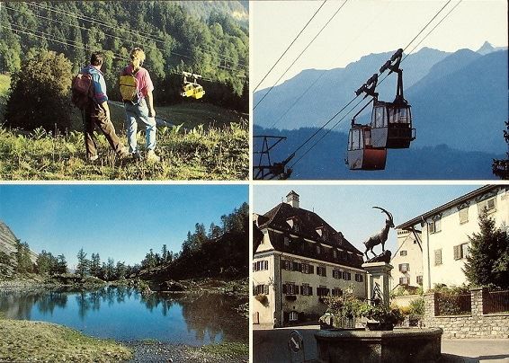 Cartes postales: MALANS Luftseilbahn Älplibahn – D'occasion à Jona par philajona