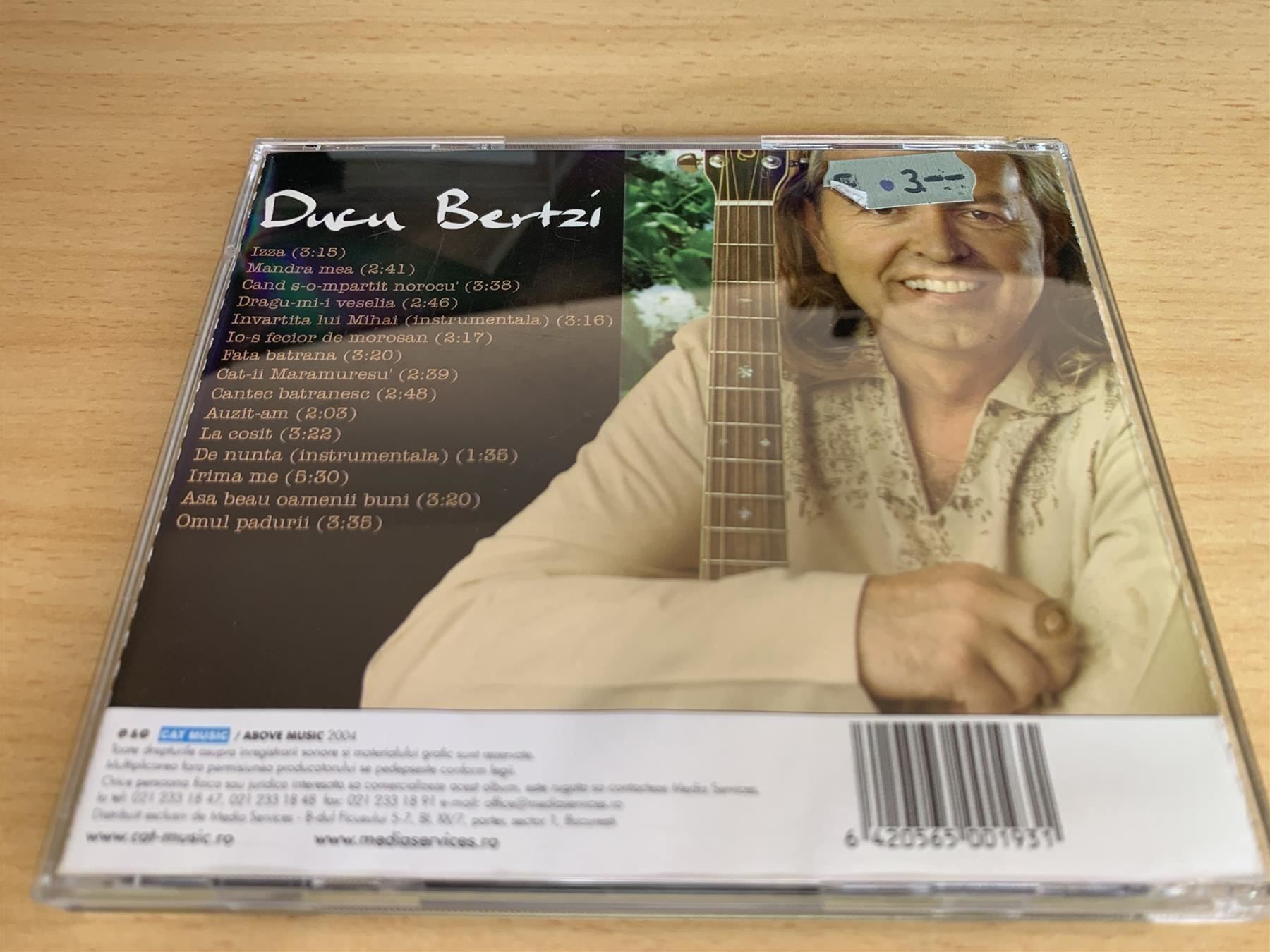 CDs: Ducu Bertzi- Cantece Din Maramures – D'occasion à Rikon im Tösstal par Alpenmutz 1