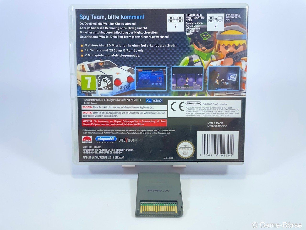 Nintendo Giochi: DS Playmobil Interactive Top Agents – Usato da Stettfurt venduto da GameBoerse 1