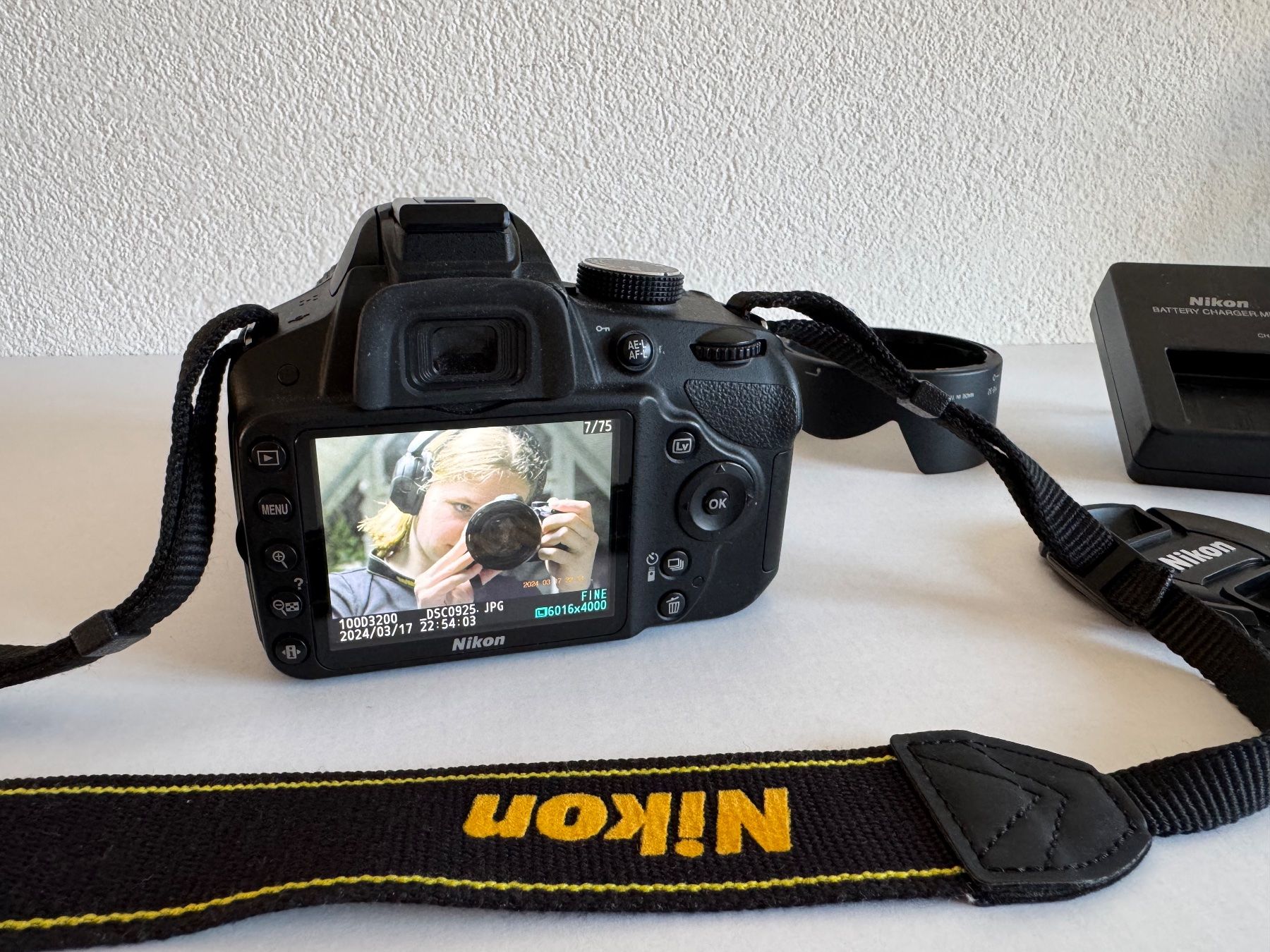 Nikon Kamera: Nikon D3200 Spiegelreflexkamera mit Objektiv – Gebraucht aus Frauenfeld von lind11 3