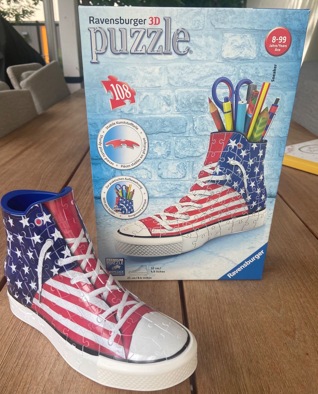 Ravensburger Puzzle: Ravensburger 3D Puzzle Sneaker – Usato da Widnau venduto da Imani 1