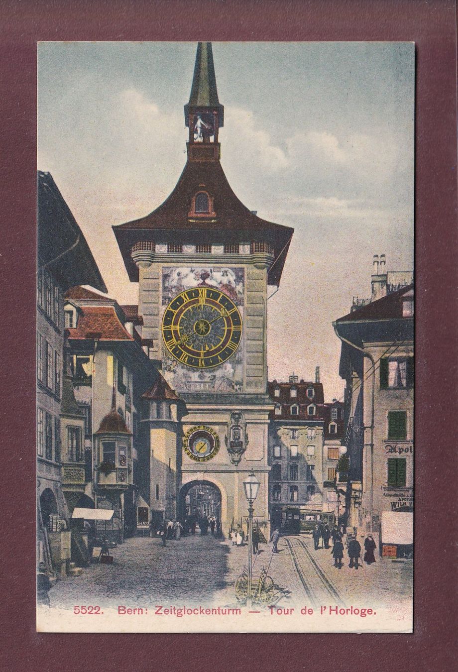 Ansichtskarten: BERN - Zeitglockenturm – Gebraucht aus Pully von nicecards