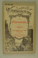 DIE PILATUSBAHN, EUROPÄISCHE WANDERBILDER, HOLZSTICHE