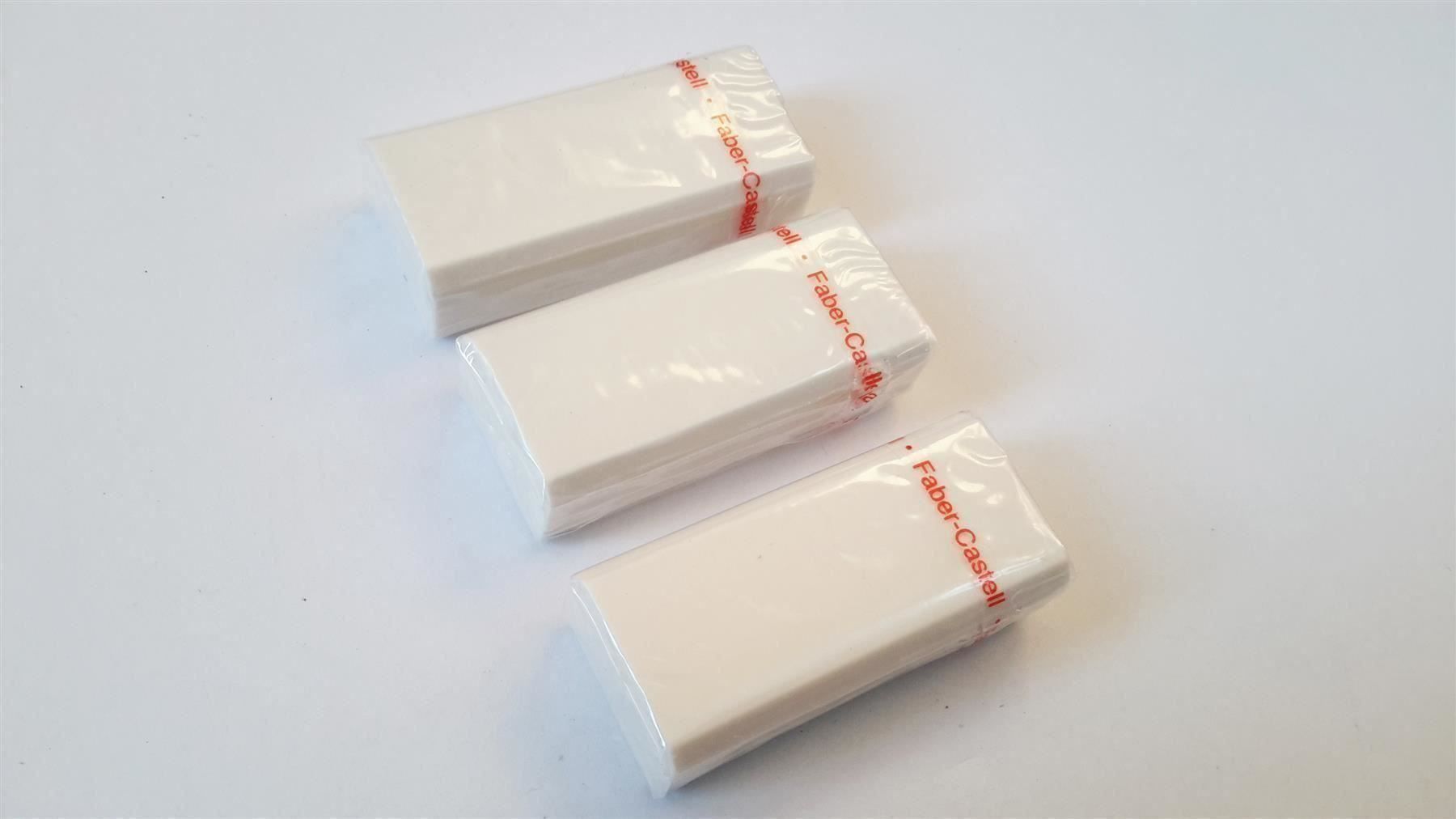 Sonstiges Schreiben & Zeichnen: Radiergummi, 3er-Set, FABER-CASTELL – Neu und originalverpackt aus St. Gallen von cointec 5