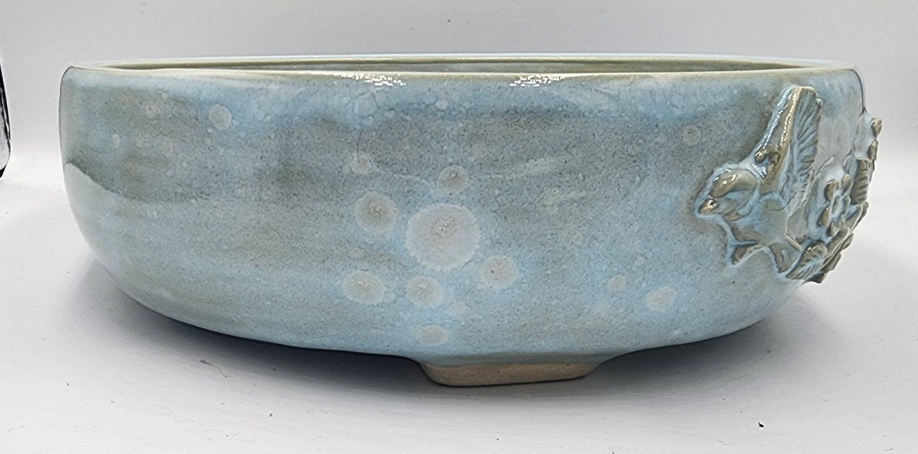 Vasi per fiori: Neu handgemachte Bonsaischale Steinzeug mit Relief – Nuovo (secondo la descrizione) da Basel venduto da TKpottery 3