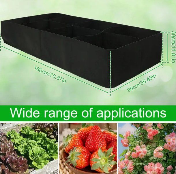 Box contenitori: Große Garten Pflanzenbeet mit 4x Pflanztaschen – Nuovo e nell'imballaggio originale da Amriswil venduto da Ravinvida 8