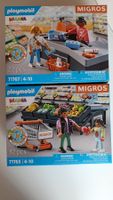 2 Sets Migros Playmobil Kasse und Früchte/Gemüse
