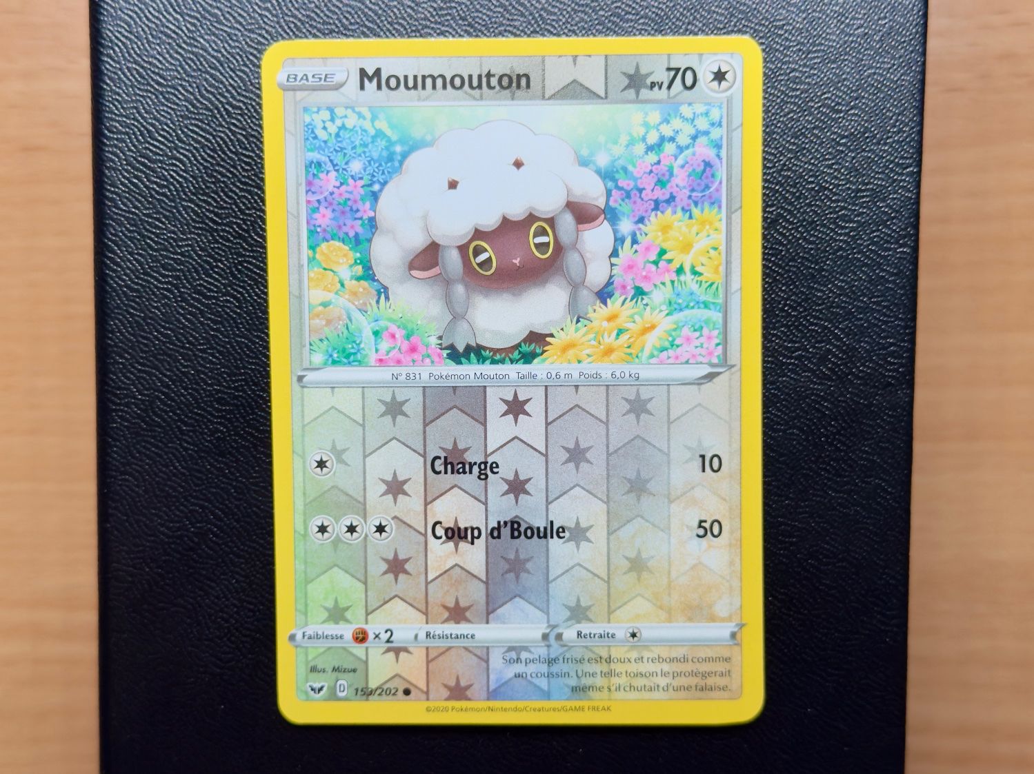 Pokémon Sammelbilder & Trading cards: Moumouton Reverse (153/202)- Épée et Bouclier - SSH FR EB01 – Gebraucht aus Chézard-St-Martin von Kro_Cards