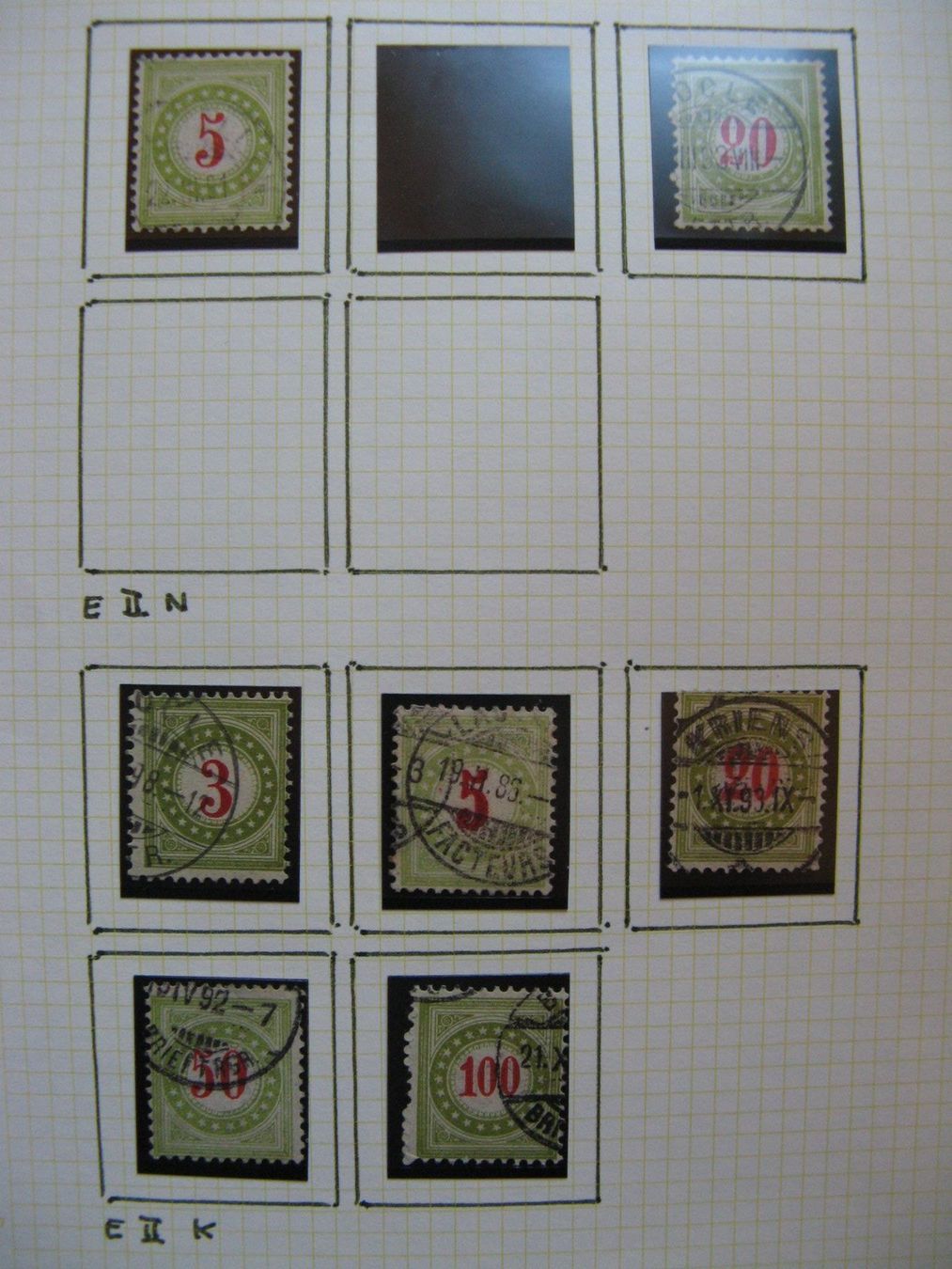 Alle Briefmarken: Portomarken, Lot 4 - Fundgrube? – Gebraucht aus Frauenfeld von Interessent1 2