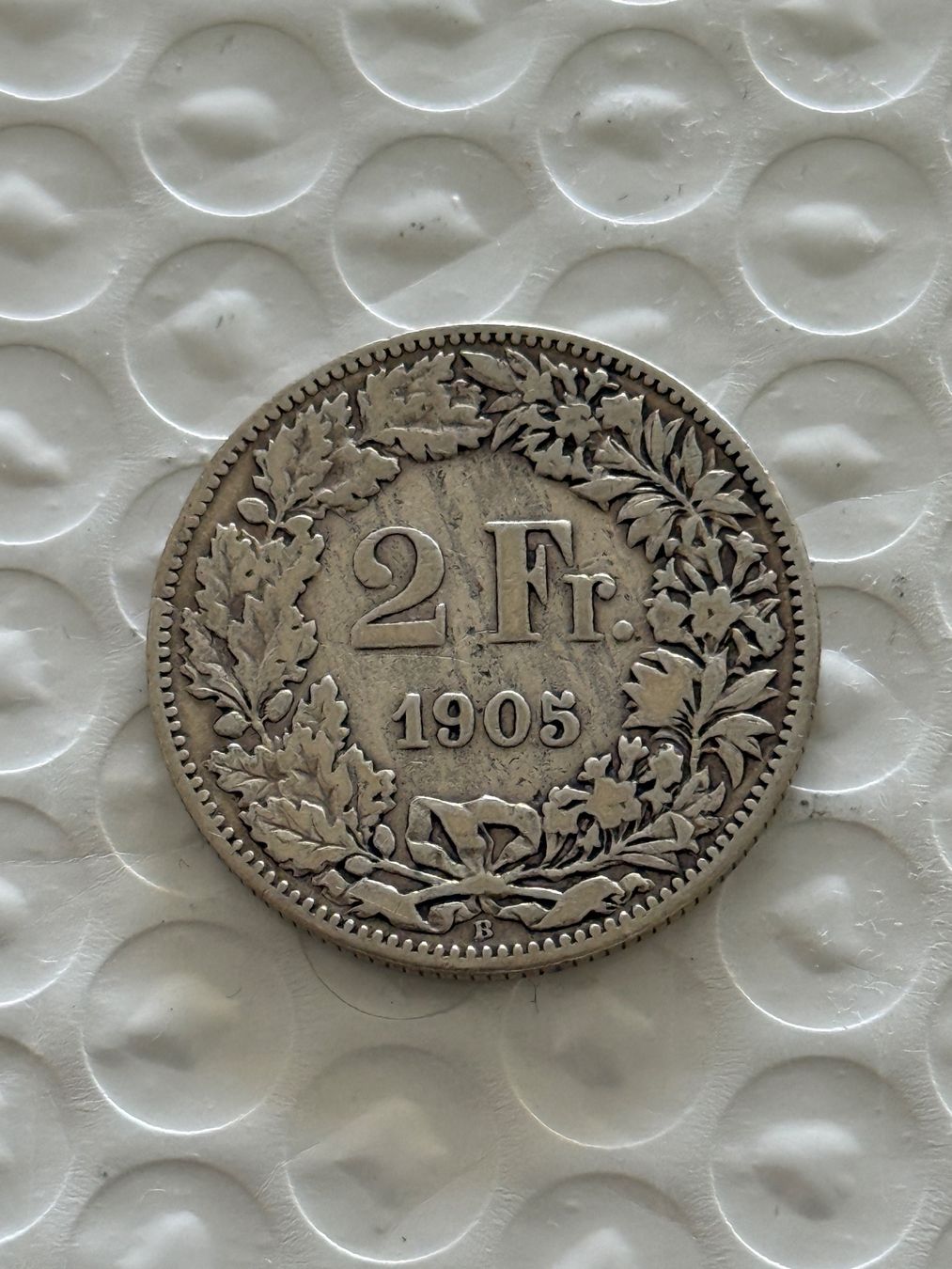 Tutti le monete: 2 Franken 1905  Rar – Usato da Wallisellen venduto da SWISS_SILVER1