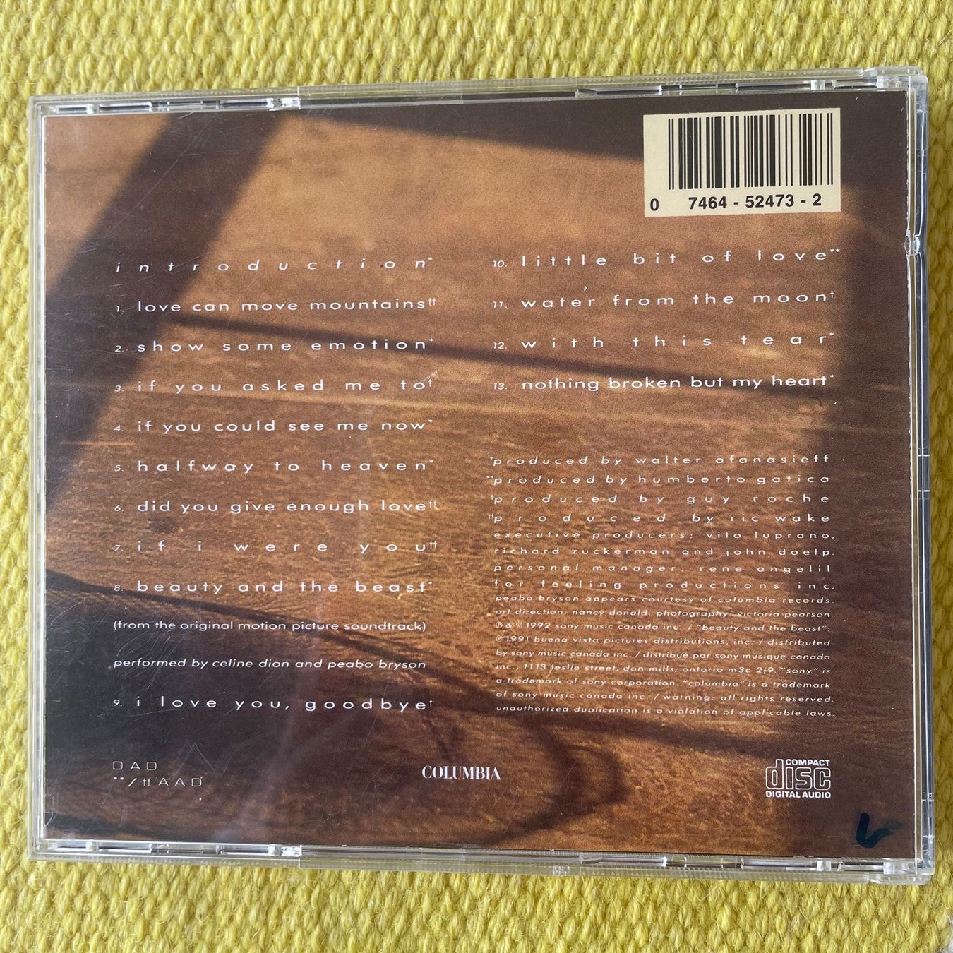 CD: CÉLINE DION-CELINE DION – Usato da Rorschacherberg venduto da CD-Roli 1