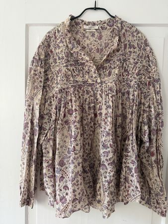 Isabel Marant Etoile Bluse Grösse 40 Baumwolle floral