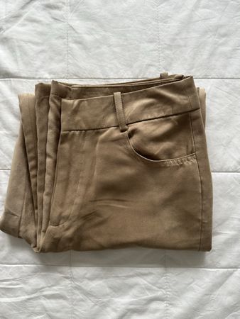 Pantalon Zara en daim taille XS