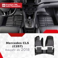 5D Premium Auto Fussmatten für Mercedes CLS (C257) ab 2018