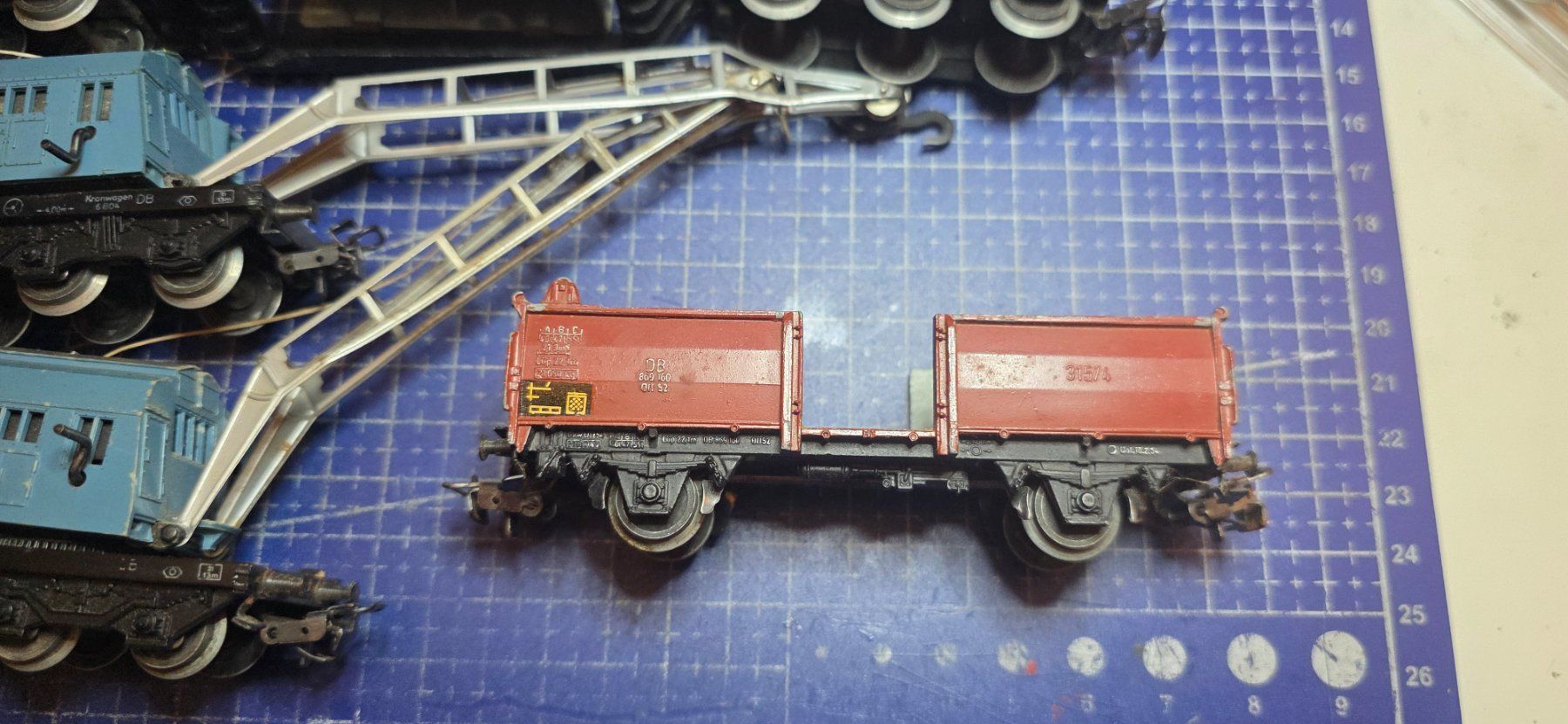 Märklin Modellini di ferrovie: Märkln güterwagen 4 stück gebraucht – Usato da Hochfelden venduto da Danizh0 3