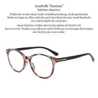 Lesebrille Santana +1.0 +1.5 +2.0 +4.0
