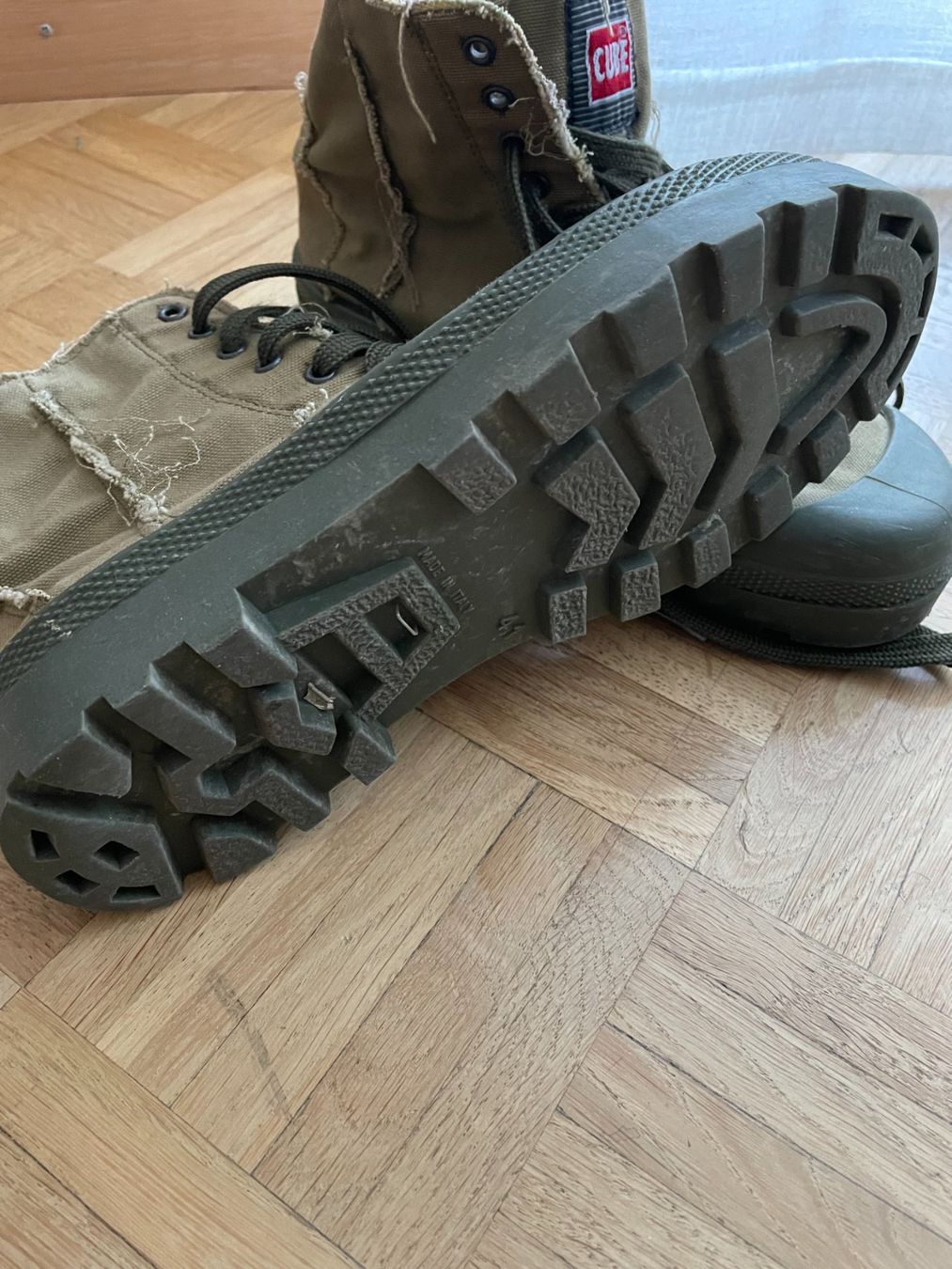 Scarpe da uomo: Schnürboots aus Stoff – Usato da Lachen SZ venduto da portbrin 2