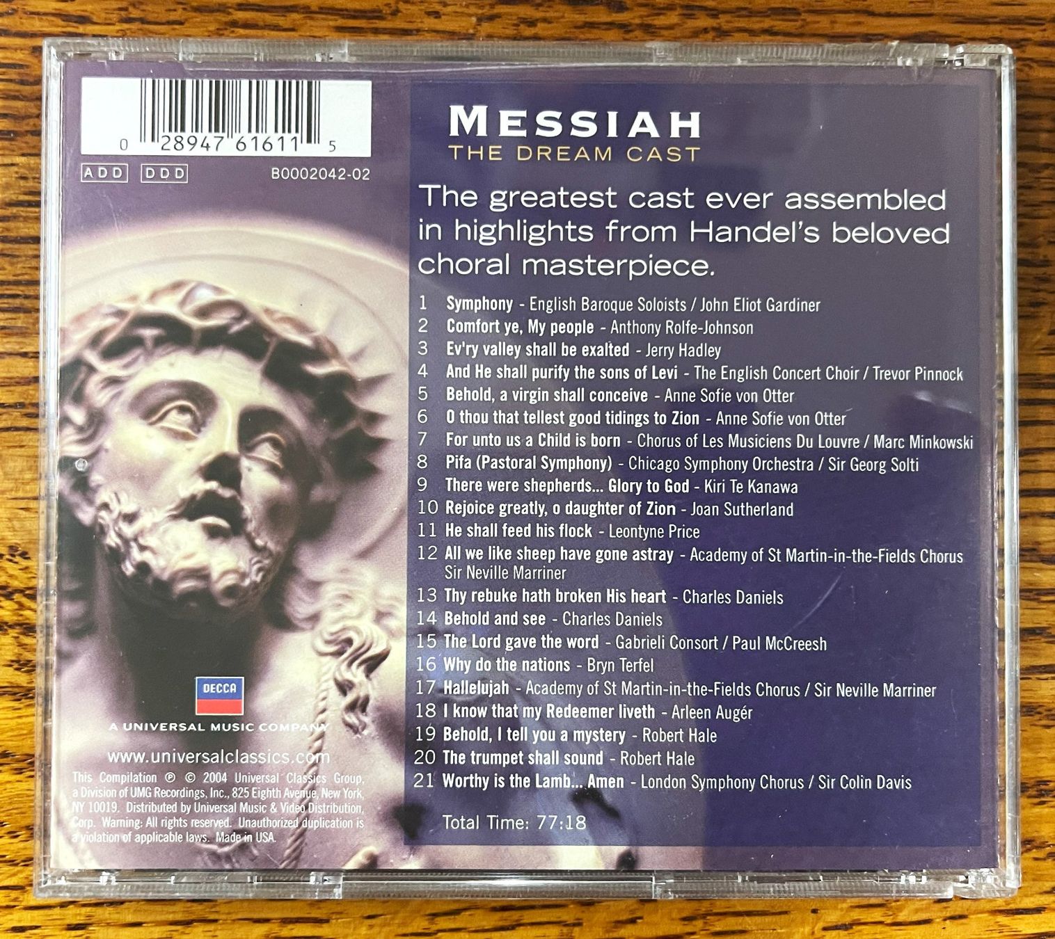 CD: MESSIAH - The Dream Cast CD – Usato da Oftringen venduto da Vucki 1