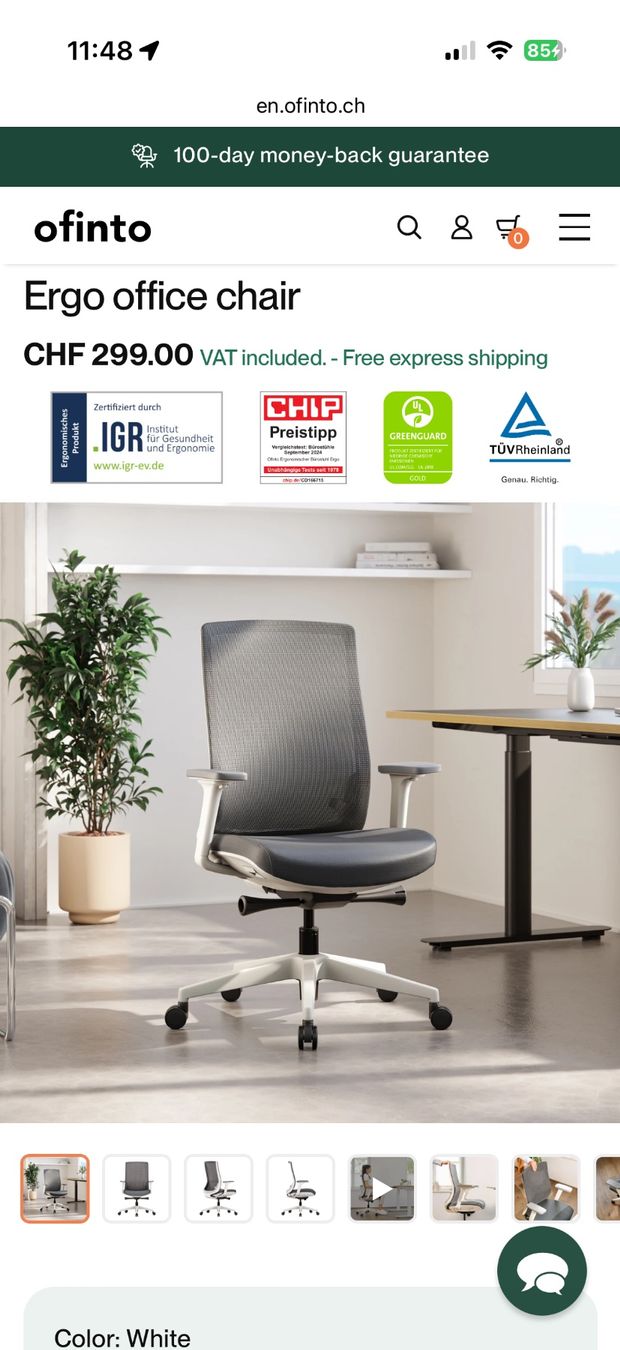 Stühle: Ergo Office Chair – Gebraucht aus Zürich von edw_z8sn 4